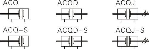ACQ Series--Big bore size type Symbol 