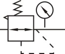 GPR Series Precision Regulator Symbol 